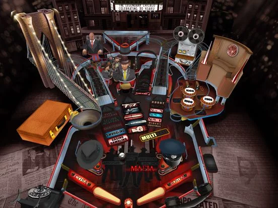 Изображение игры: Mafia Pinball