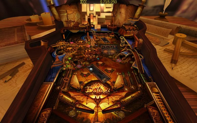 Изображение игры: Da Vinci Pinball