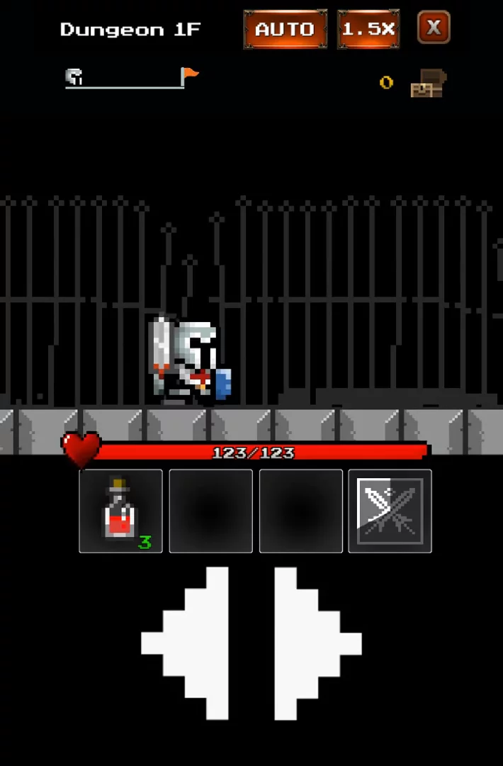 Изображение игры: Dungeon X Pixel Hero