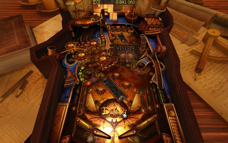 Изображение игры: Da Vinci Pinball