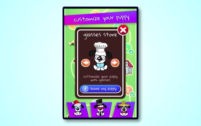 Изображение игры: Puppy Cookies