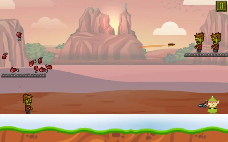 Изображение игры: One Bullet - Flip the gun