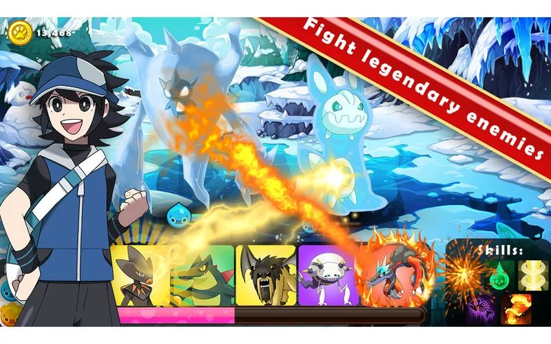 Изображение игры: Cutie Monsters Battle Arena