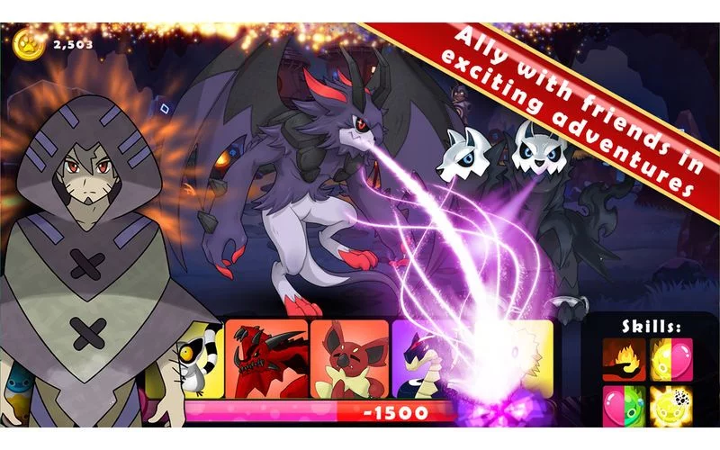 Изображение игры: Cutie Monsters Battle Arena