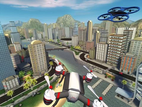 Изображение игры: Drone Racing