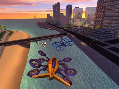 Изображение игры: Drone Racing