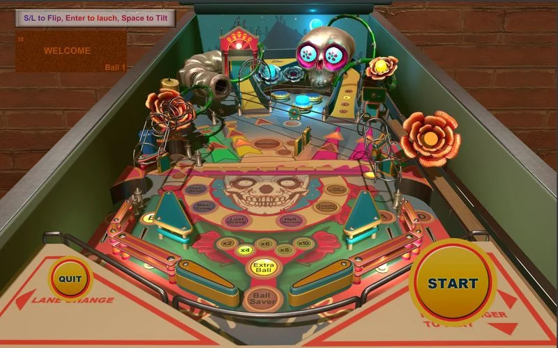 Изображение игры: Pinball Frenzy 3D