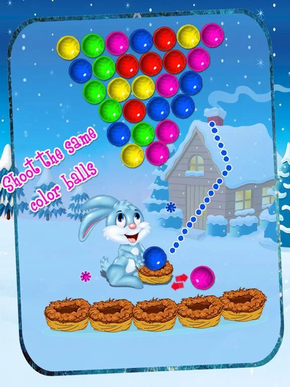 Изображение игры: Bunny Blast - Bubble Shooter