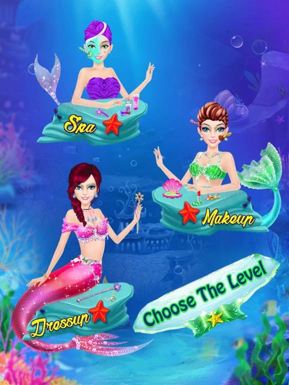 Изображение игры: Mermaid Games - Makeover and Salon Game