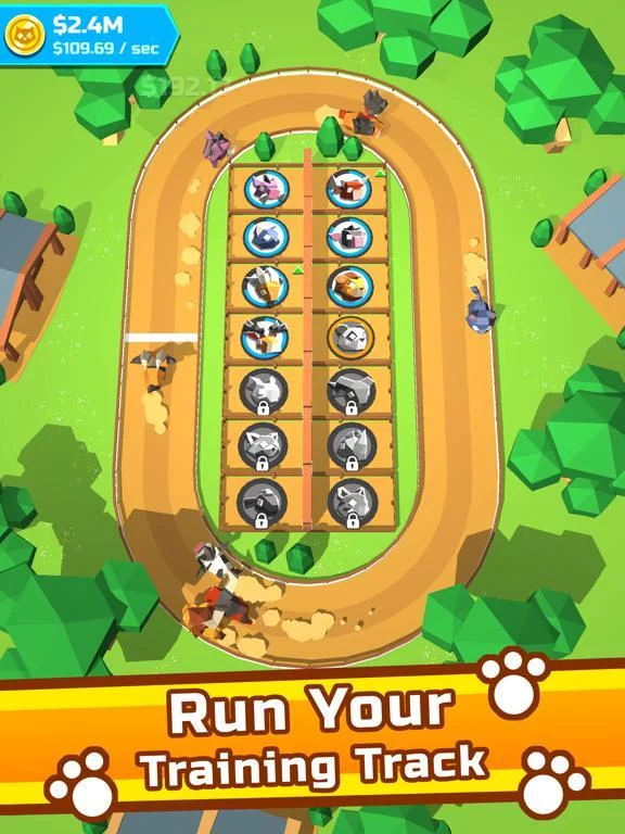 Изображение игры: Wacky Animal Races