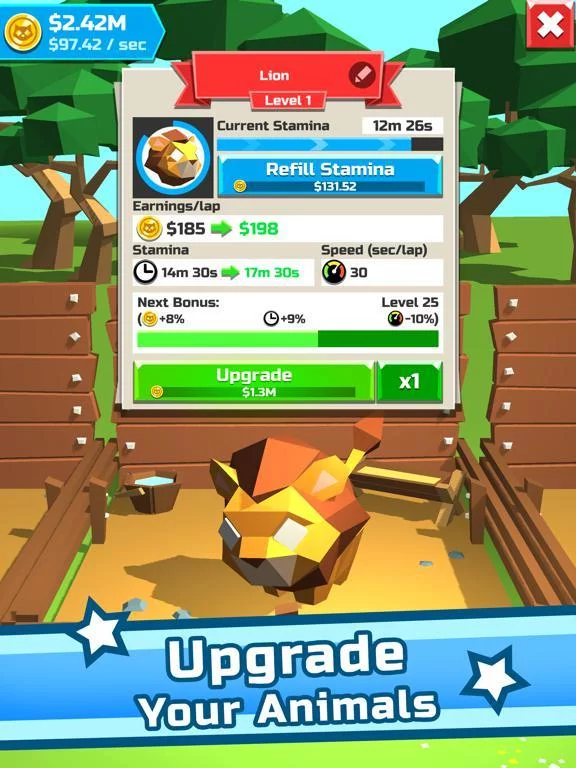 Изображение игры: Wacky Animal Races