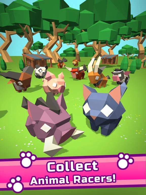 Изображение игры: Wacky Animal Races