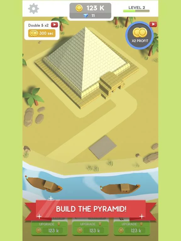 Изображение игры: Idle Landmark Tycoon