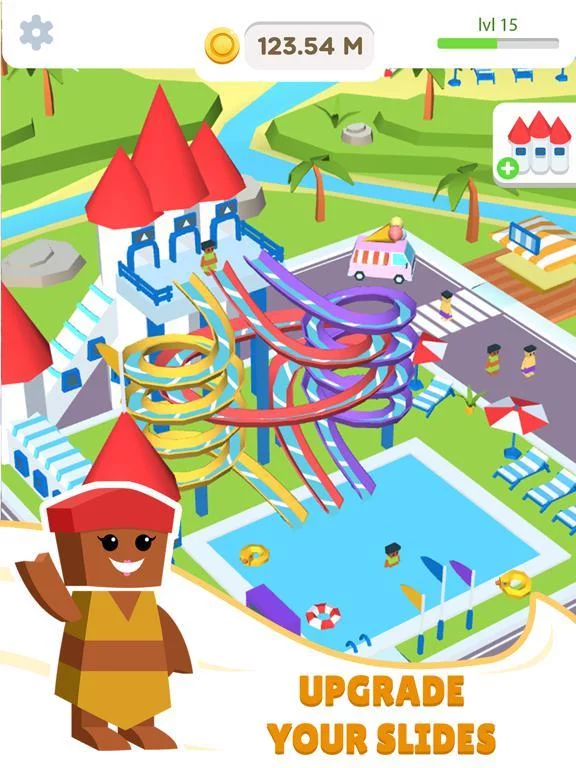 Изображение игры: Idle Waterpark 3D Fun Aquapark