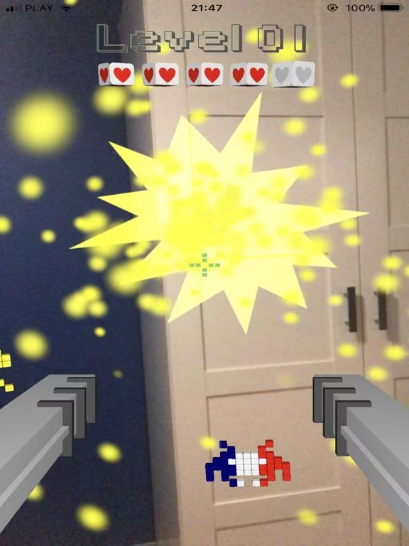 Изображение игры: Space Invasion AR