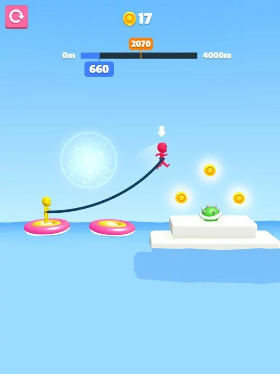 Изображение игры: Rope Jump 3D!