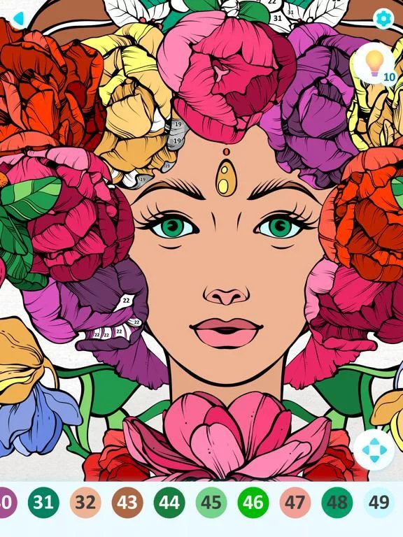 Изображение игры: Art Pages: Color By Number