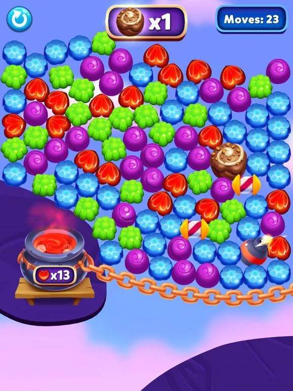 Изображение игры: Crafty Candy Blast
