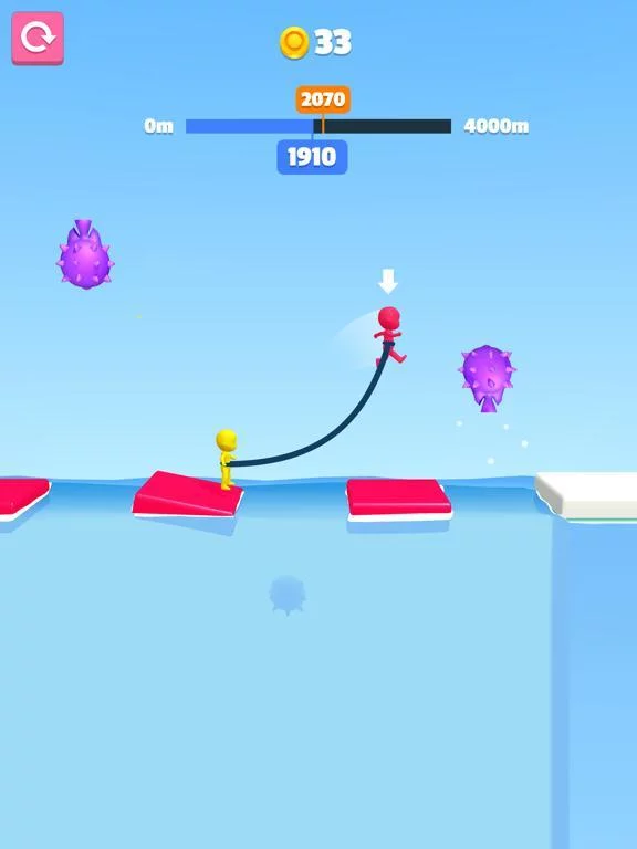 Изображение игры: Rope Jump 3D!