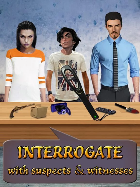 Изображение игры: Crime Case Scene: Criminal Detective minds Games
