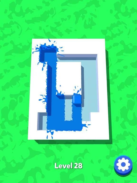 Изображение игры: Painty Maze