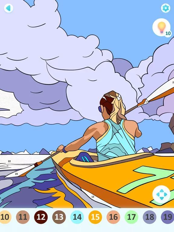 Изображение игры: Art Pages: Color By Number