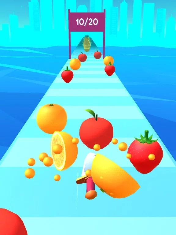 Изображение игры: Fruit vs Knife