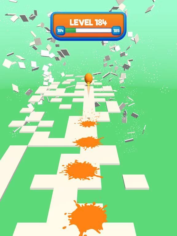 Изображение игры: Bouncing Road !!