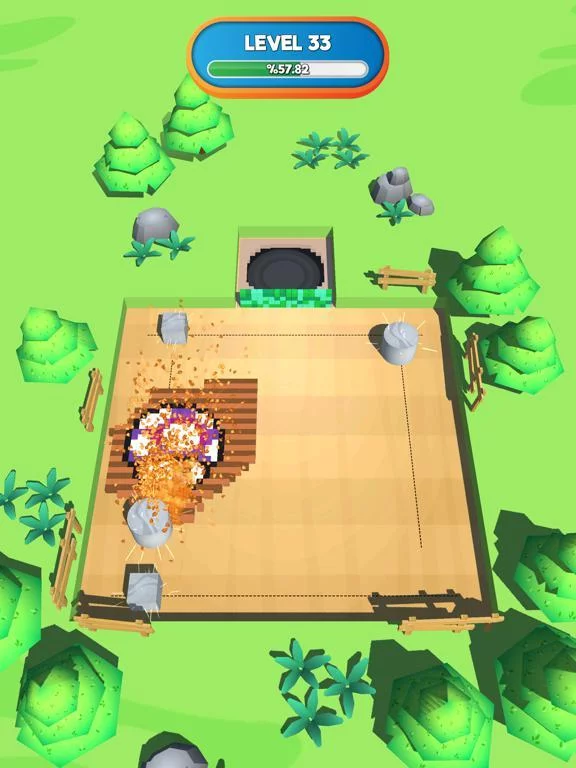 Изображение игры: Pixel Saw