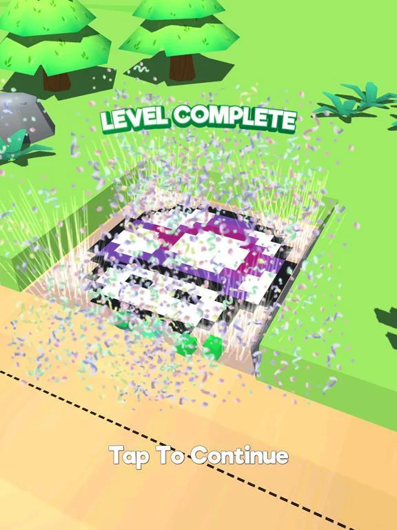 Изображение игры: Pixel Saw