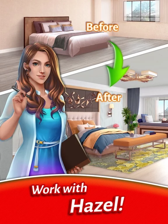 Изображение игры: Home Designer Match Blast