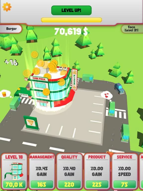 Изображение игры: Eat N Drive: Fastfood Business
