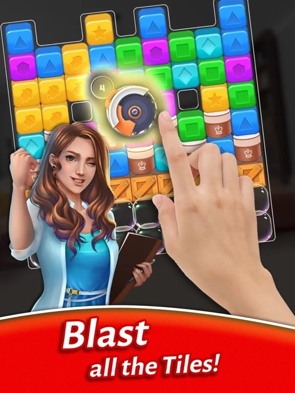 Изображение игры: Home Designer Match Blast