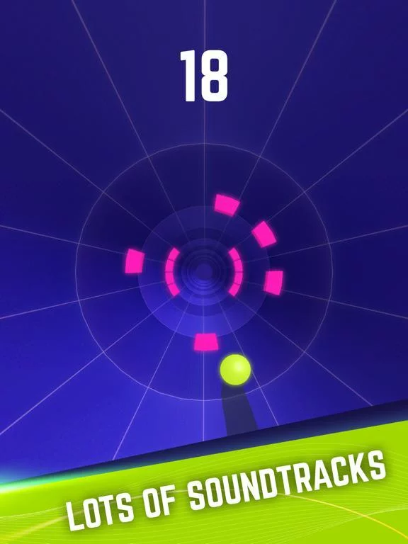 Изображение игры: Dancing Vortex: Color Ball Run