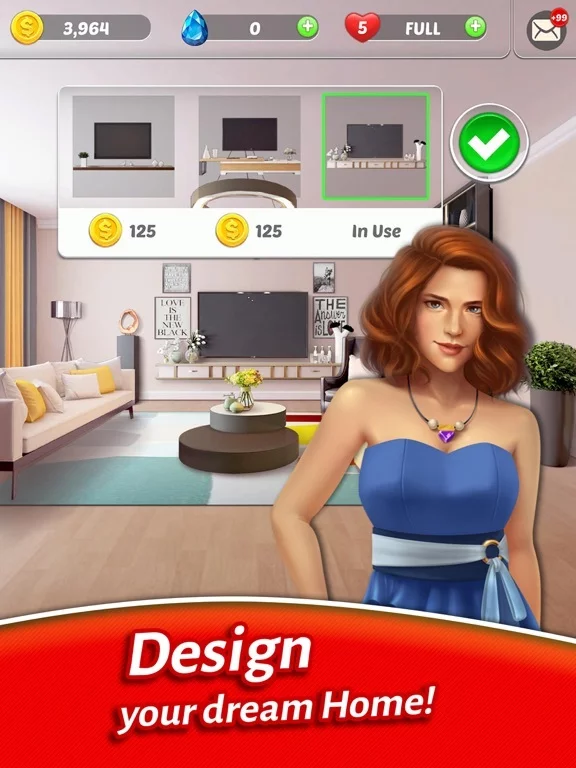 Изображение игры: Home Designer Match Blast