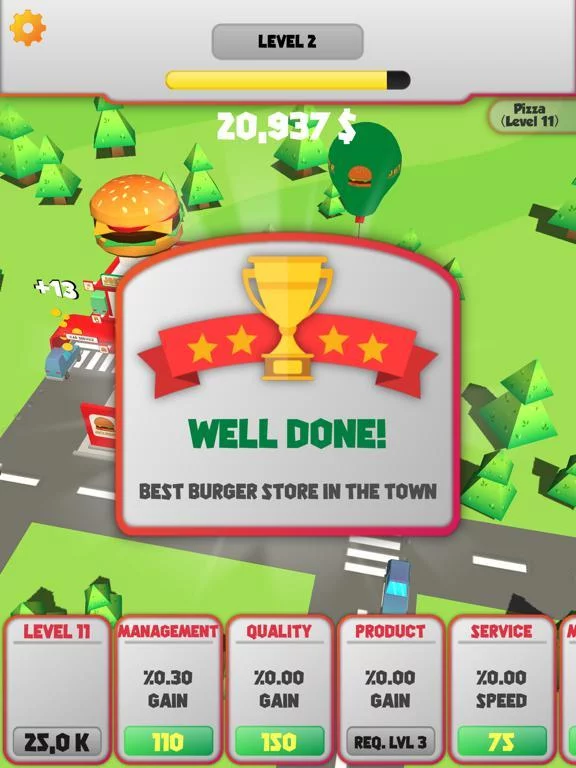 Изображение игры: Eat N Drive: Fastfood Business