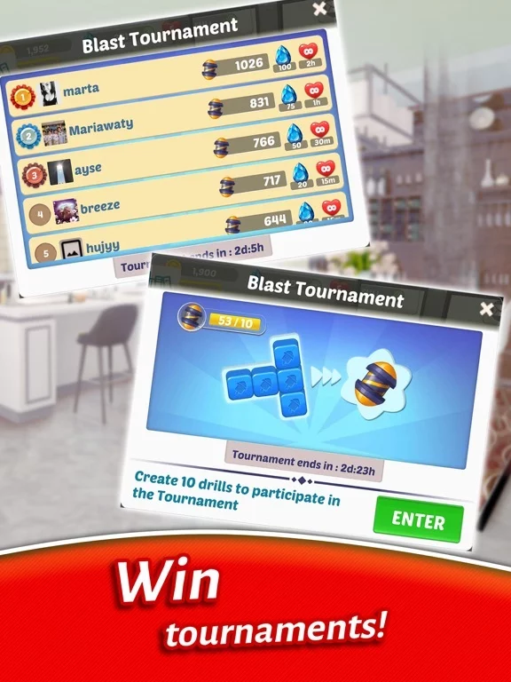 Изображение игры: Home Designer Match Blast