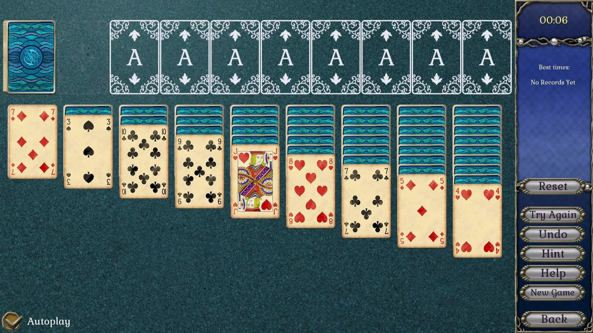 Изображение игры: Jewel Match Atlantis Solitaire - Collector's Edition