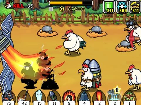 Изображение игры: Chicken Revolution