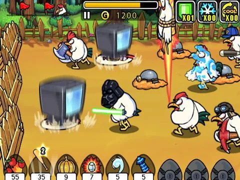 Изображение игры: Chicken Revolution