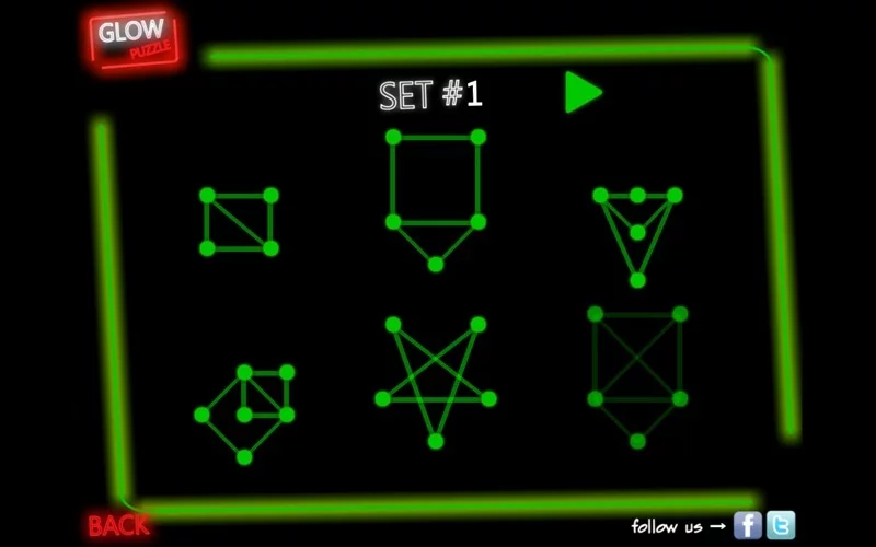 Изображение игры: Glow Puzzle by Glosculptor