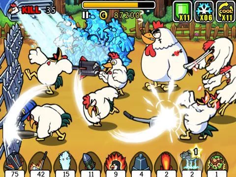 Изображение игры: Chicken Revolution
