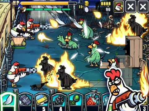 Изображение игры: Chicken Revolution2: Zombie