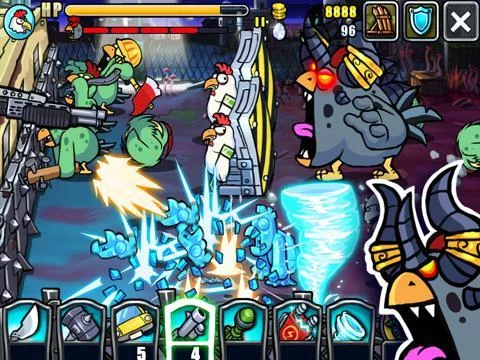Изображение игры: Chicken Revolution2: Zombie