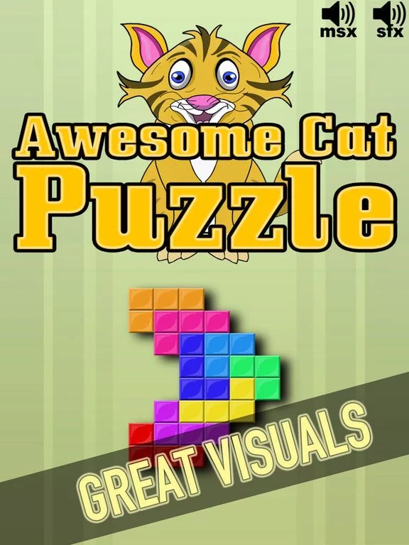 Изображение игры: Awesome Cat Puzzle