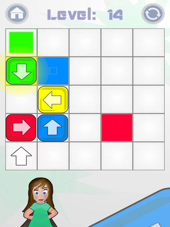 Изображение игры: Color Square puzzle game
