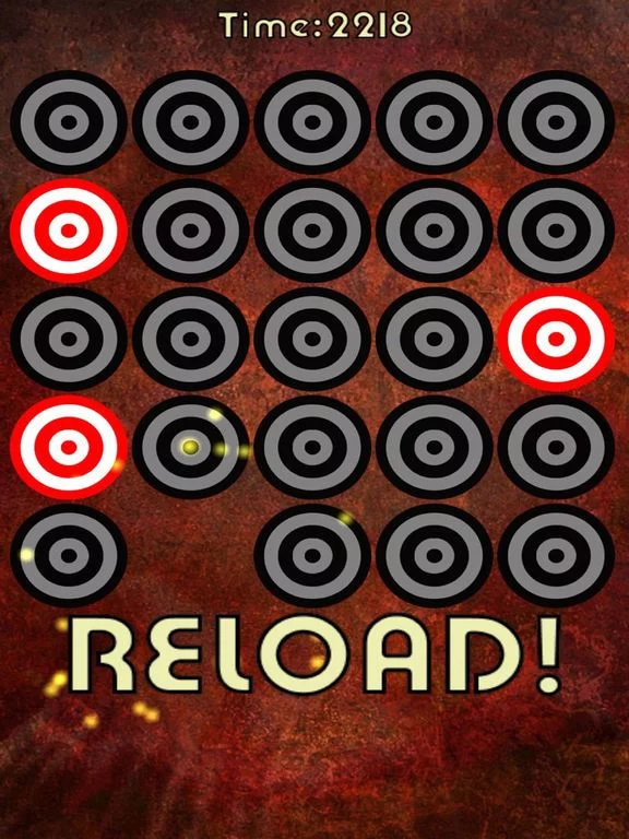 Изображение игры: Gun, target and shooting