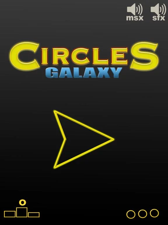 Изображение игры: Circles galaxy