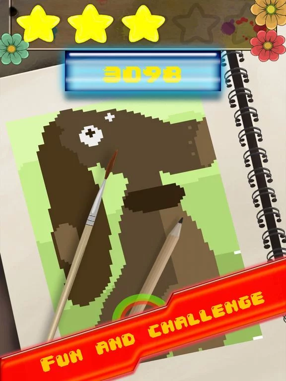 Изображение игры: Pixel painter story