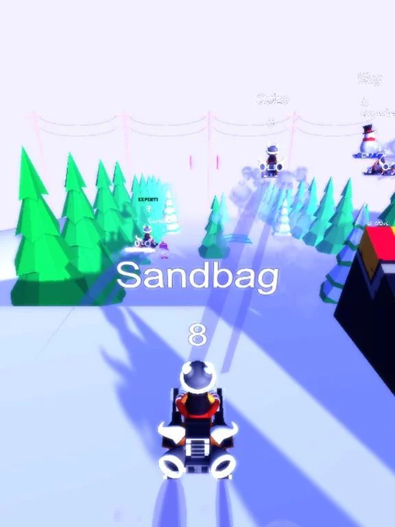 Изображение игры: Sled io